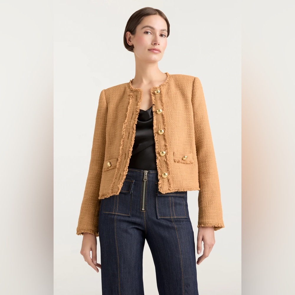 Cinq a Sept Christie Jacket in Sahara
